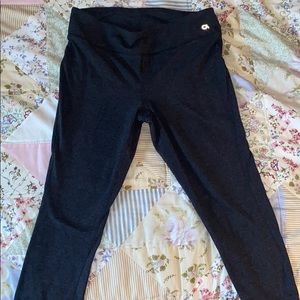 Grey Gap fit spandex pants